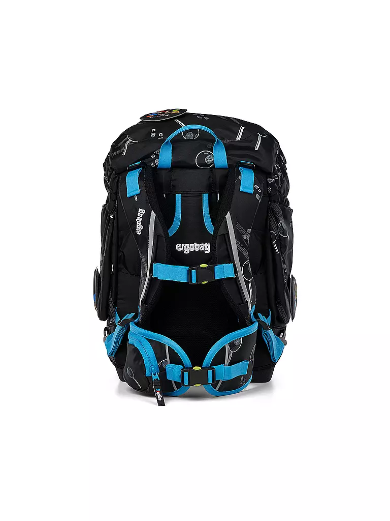 ERGOBAG | Schultasche Set 6tlg Pack Drei Fragezeichen | bunt