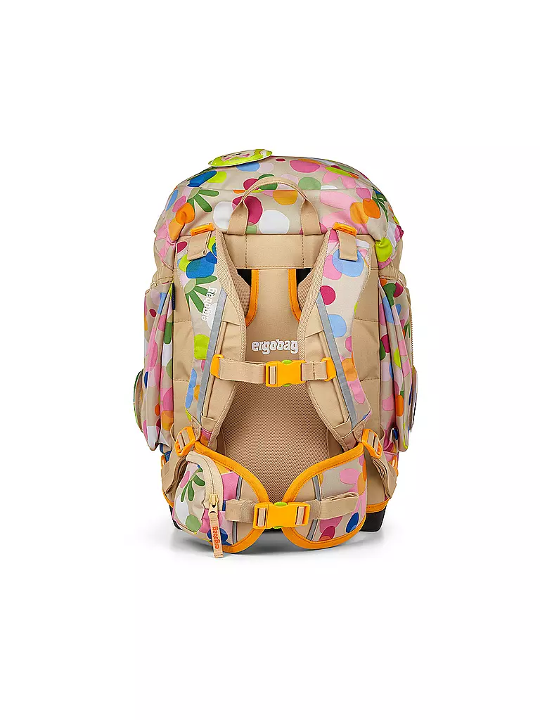 ERGOBAG | Schultasche Set 6tlg Pack MRP Flower Powbär | dunkelblau