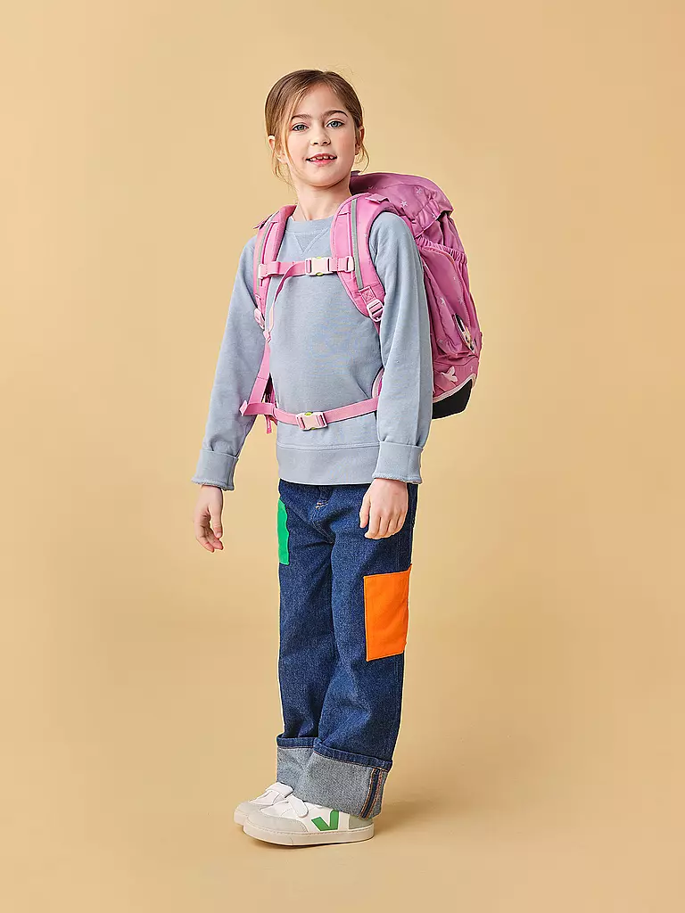 ERGOBAG | Schultasche Set 6tlg Pack Wolkenzauber | dunkelblau