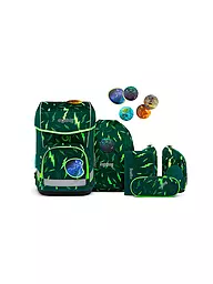 ERGOBAG | Schultaschen Set 5-tlg. Cubo Light - Bärtastisch | grün