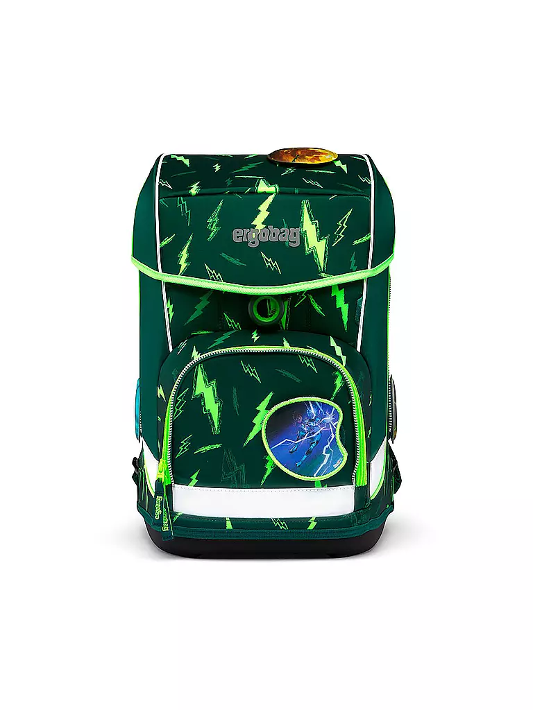 ERGOBAG | Schultaschen Set 5-tlg. Cubo Light - Bärtastisch | grün
