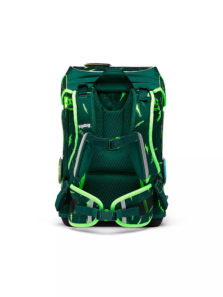 ERGOBAG | Schultaschen Set 5-tlg. Cubo Light - Bärtastisch | grün