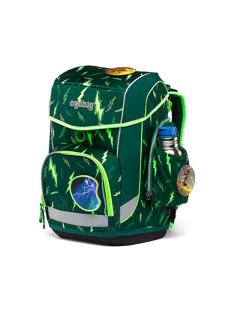 Safta Schultasche Für Kinder, Unisex, Grün | Moon-Design, Recyceltes Polyester, Leicht & Geräumig
