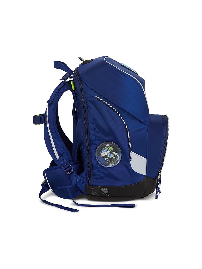 ERGOBAG Schultaschen Set 5tlg "Wide BlaulichtBär) blau