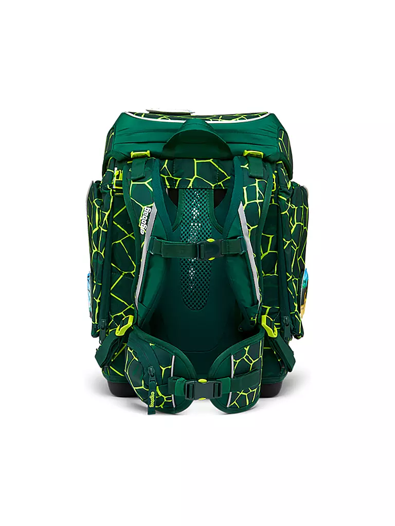 ERGOBAG | Schultaschen Set 5tlg CUBO - BärRex | petrol
