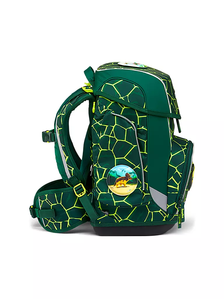 ERGOBAG | Schultaschen Set 5tlg CUBO - BärRex | petrol