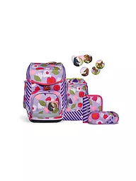 ERGOBAG | Schultaschen Set 5tlg CUBO - BärRex | lila