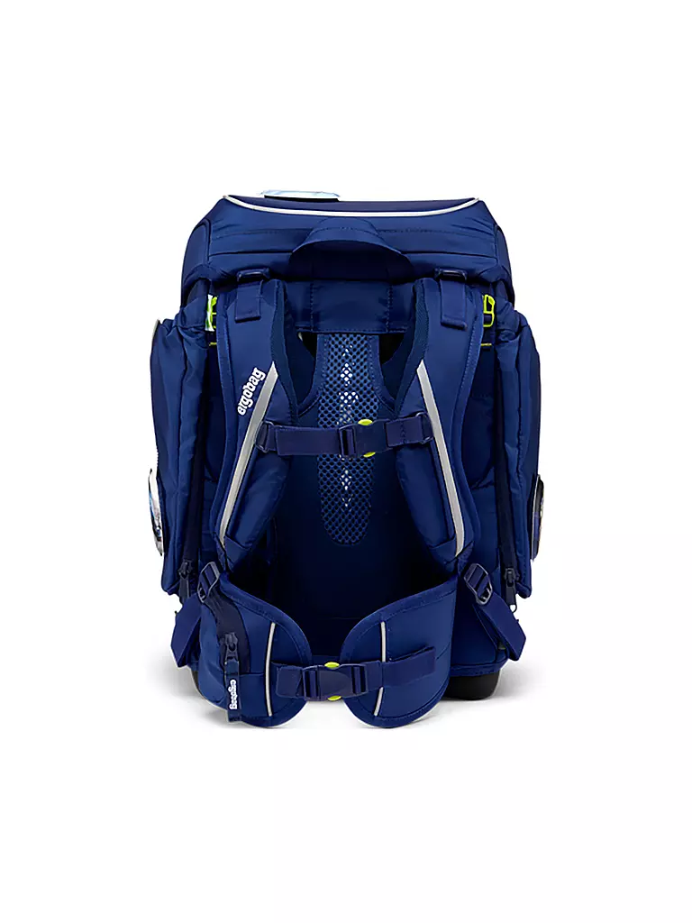 ERGOBAG | Schultaschen Set 5tlg CUBO - BlaulichtBär | blau
