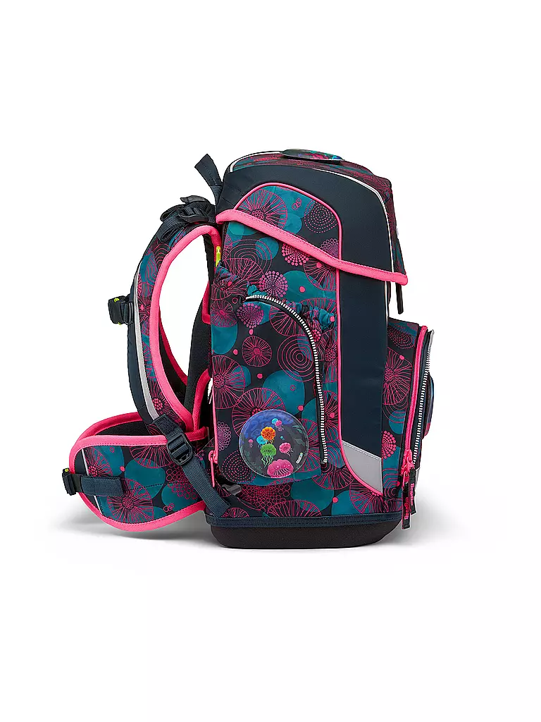 ERGOBAG | Schultaschen Set 5tlg CUBO - KorallBär  | dunkelblau