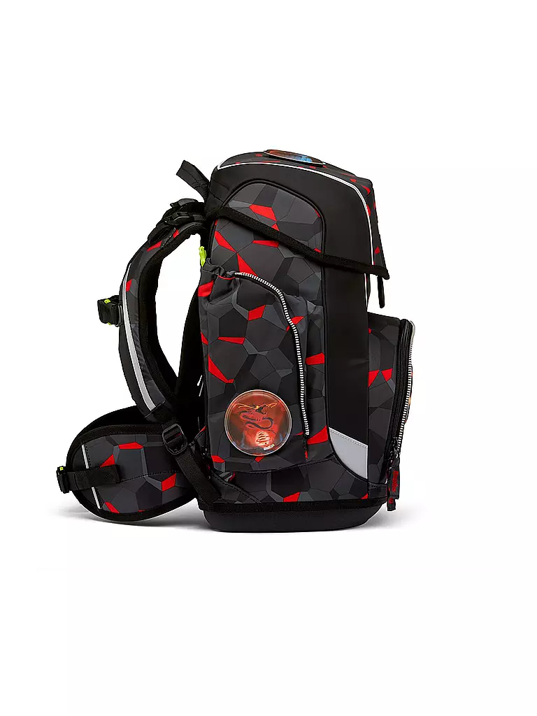 ERGOBAG | Schultaschen Set 5tlg Cubo - TaekBärdo | schwarz