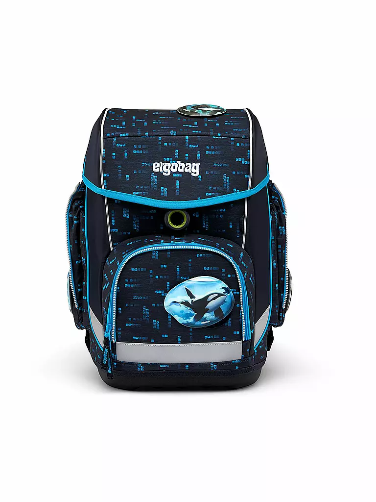 ERGOBAG | Schultaschen Set 5tlg Cubo - TiefseetauchBär | dunkelblau
