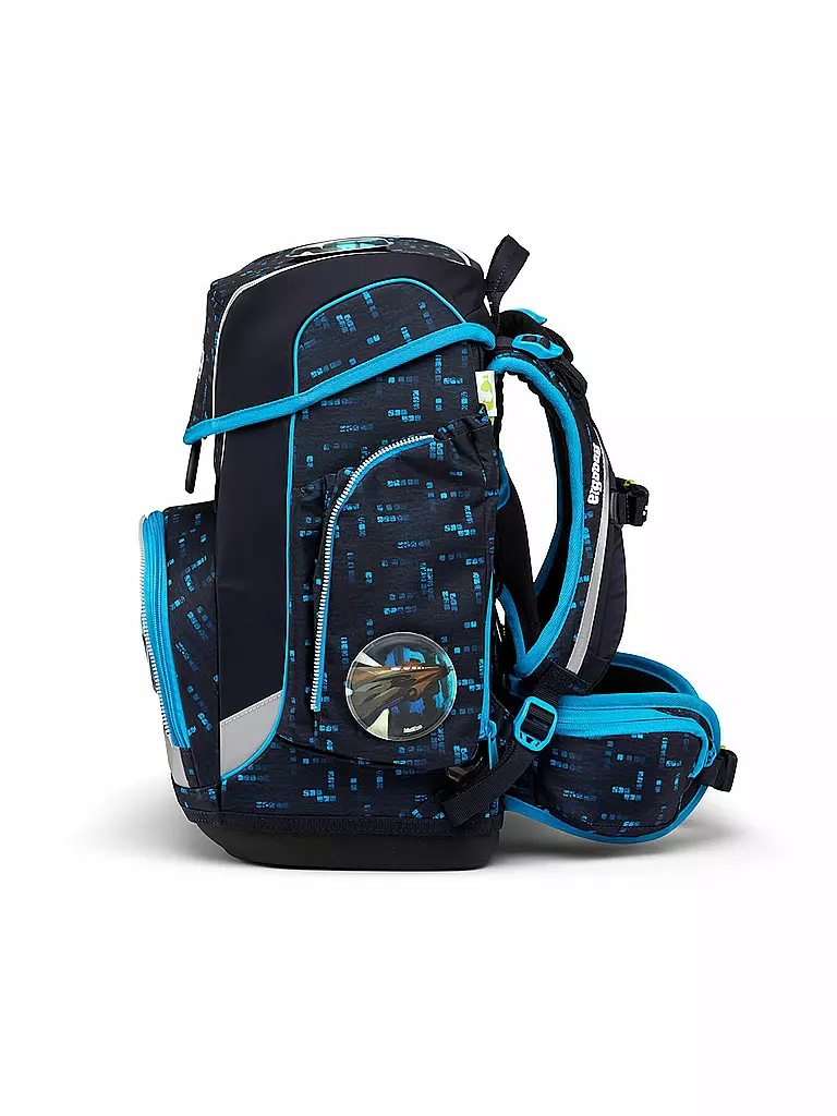 ERGOBAG | Schultaschen Set 5tlg Cubo - TiefseetauchBär | dunkelblau
