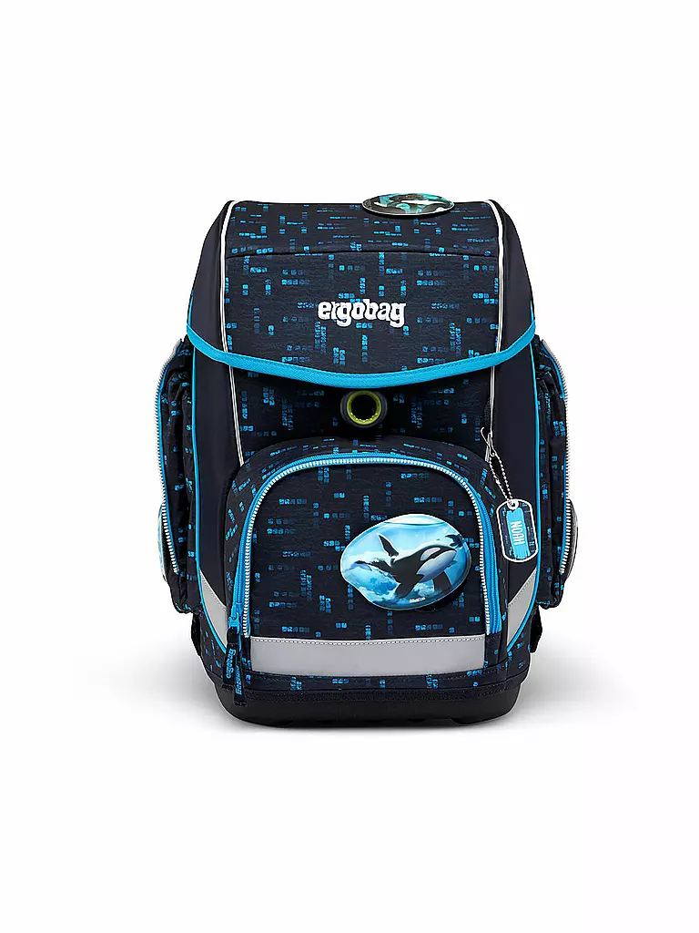 ERGOBAG | Schultaschen Set 5tlg Cubo - TiefseetauchBär | dunkelblau