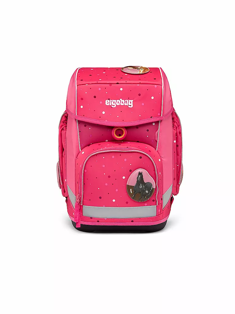 ERGOBAG | Schultaschen Set 5tlg Cubo - Urlaub auf dem ReitBärhof | pink