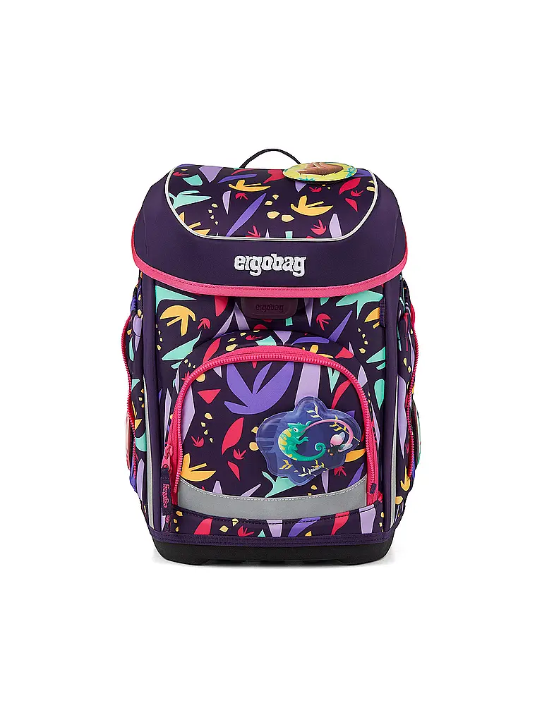 ERGOBAG | Schultaschen Set 5tlg CUBO AmBärzonas 2026 | Beere
