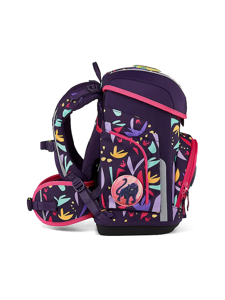 ERGOBAG | Schultaschen Set 5tlg CUBO AmBärzonas 2026 | Beere