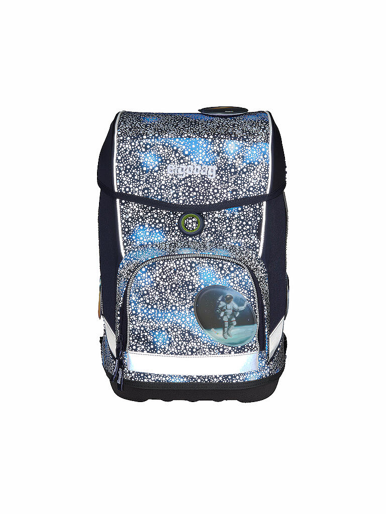 ERGOBAG | Schultaschen Set 5tlg Cubo Bär Anhalter durch die Galaxie | blau