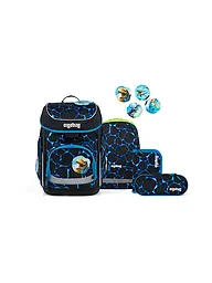 ERGOBAG | Schultaschen Set 5tlg CUBO Bärassic Garden  | Schwarz
