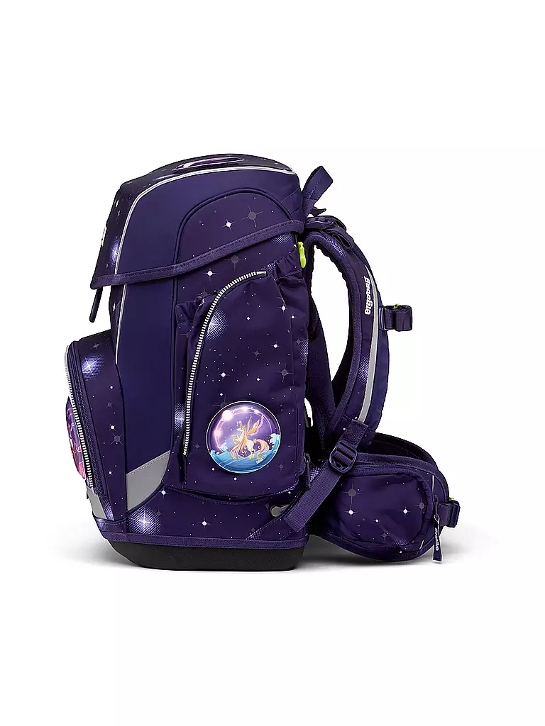 ERGOBAG | Schultaschen Set 5tlg Cubo Bärgasus | lila