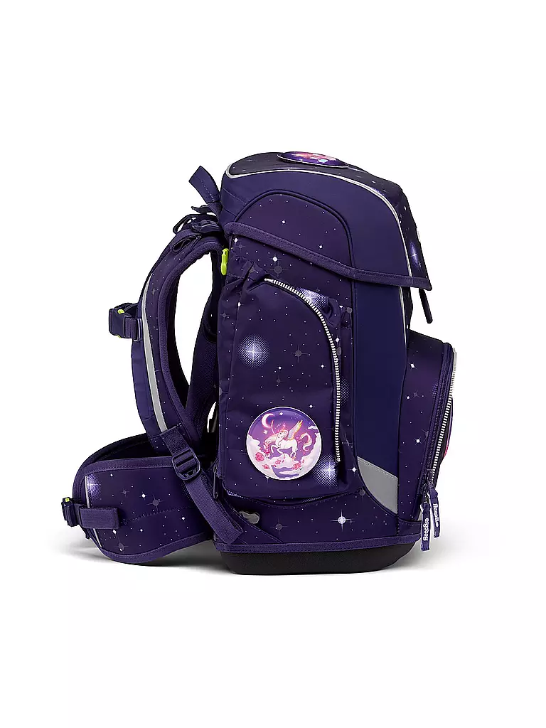 ERGOBAG | Schultaschen Set 5tlg Cubo Bärgasus | lila