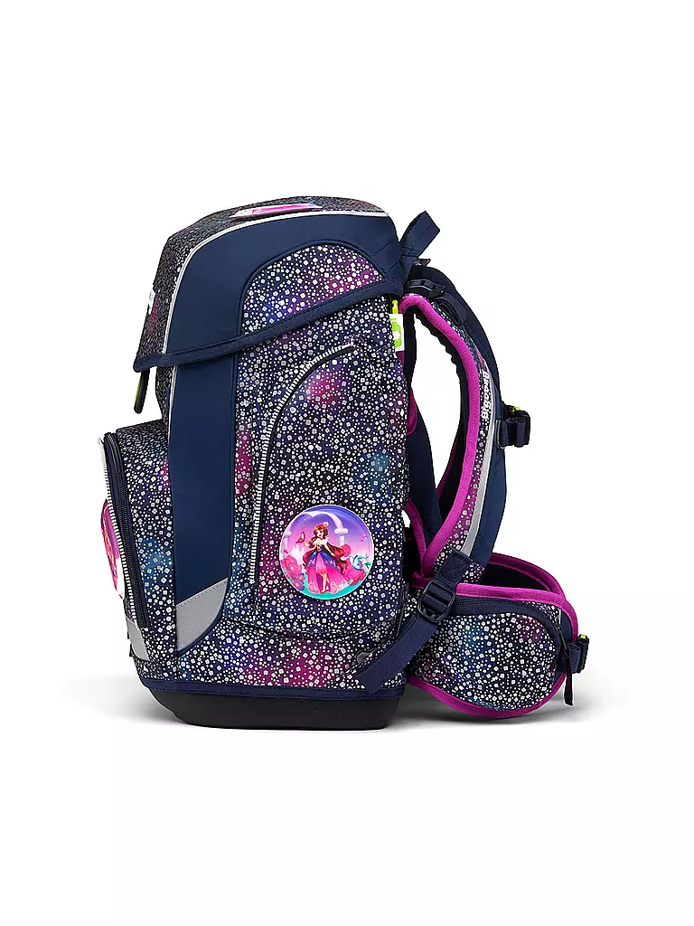 ERGOBAG | Schultaschen Set 5tlg Cubo Bärlaxy | lila