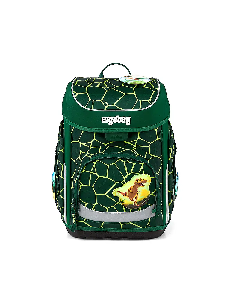 ERGOBAG | Schultaschen Set 5tlg CUBO Bärrex 2026 | Dunkelgrün