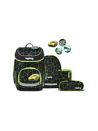 ERGOBAG | Schultaschen Set 5tlg CUBO CyBär Race 2026 | Schwarz
