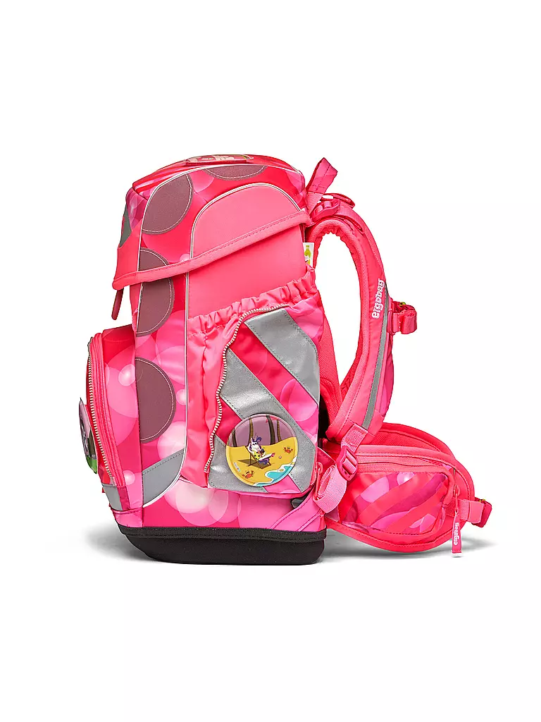 ERGOBAG | Schultaschen Set 5tlg Cubo KuntBärbuntes Einhorn | pink