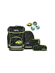 ERGOBAG | Schultaschen Set 5tlg CUBO LIGHT 2026 | Schwarz