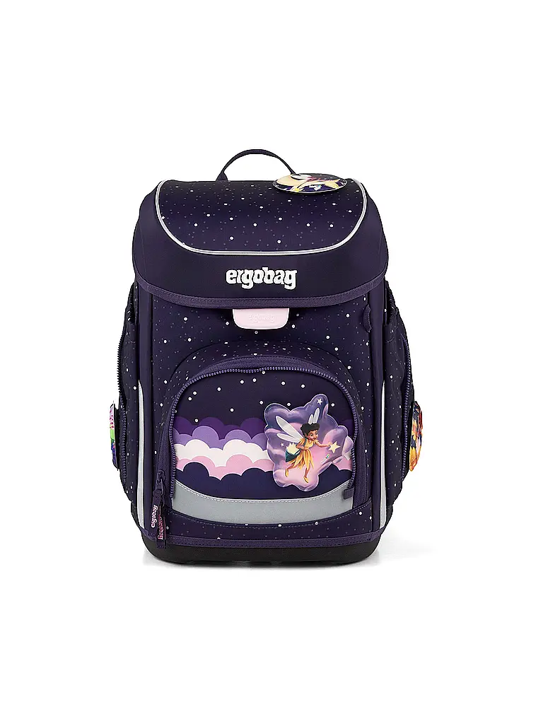 ERGOBAG | Schultaschen Set 5tlg CUBO SternguckBär 2026 | Beere