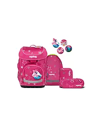 ERGOBAG | Schultaschen Set 5tlg CUBO SternzauBär 2026 | Pink