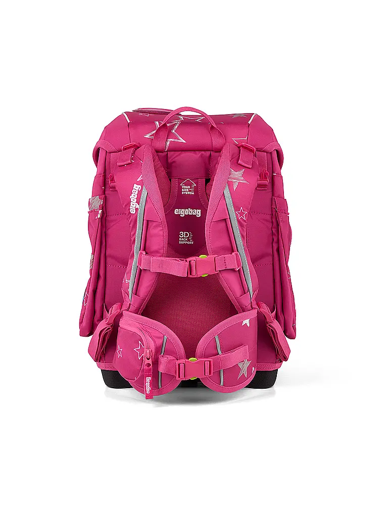 ERGOBAG | Schultaschen Set 5tlg CUBO SternzauBär 2026 | Pink