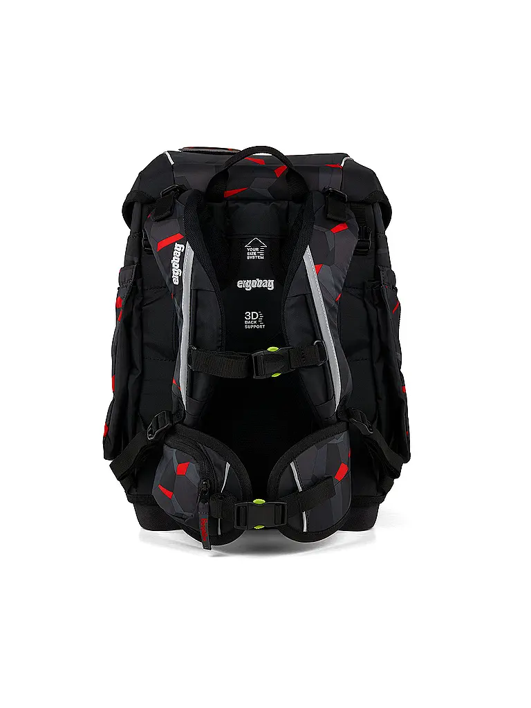 ERGOBAG | Schultaschen Set 5tlg CUBO TäkBärdo 2026 | Schwarz