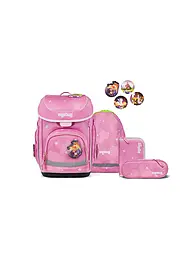 ERGOBAG | Schultaschen Set 5tlg CUBO WolkenzauBär 2026 | Rosa