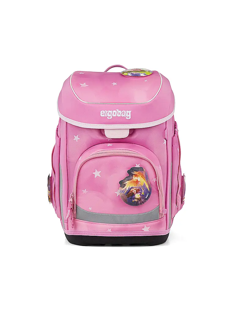 ERGOBAG | Schultaschen Set 5tlg CUBO WolkenzauBär 2026 | Rosa