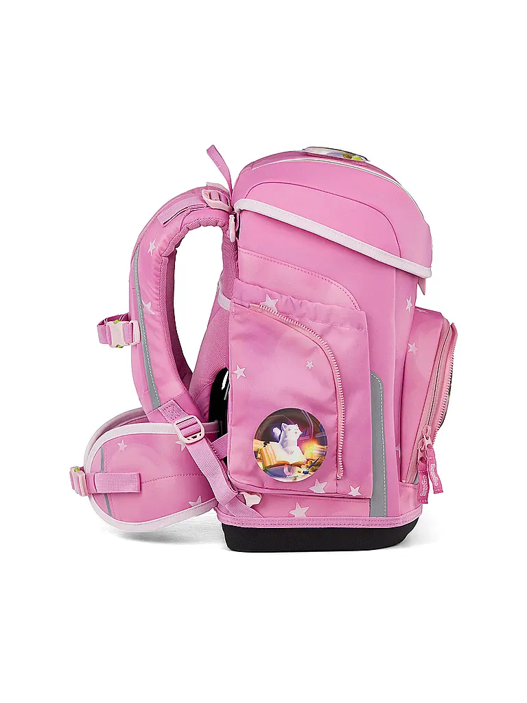 ERGOBAG | Schultaschen Set 5tlg CUBO WolkenzauBär 2026 | Rosa
