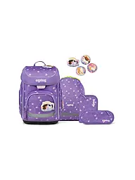 ERGOBAG | Schultaschen Set 5tlg CUBO | Lila