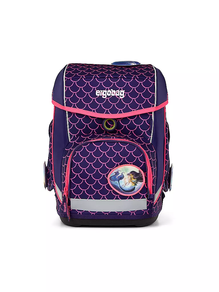 ERGOBAG | Schultaschen Set 5tlg CUBO | lila