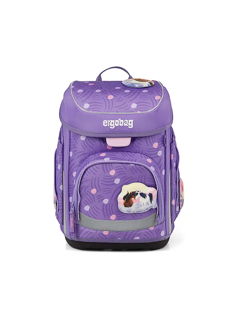 ERGOBAG | Schultaschen Set 5tlg CUBO | Lila