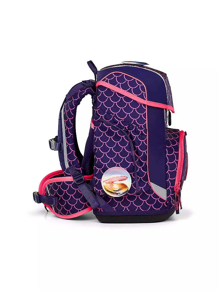 ERGOBAG | Schultaschen Set 5tlg CUBO | lila