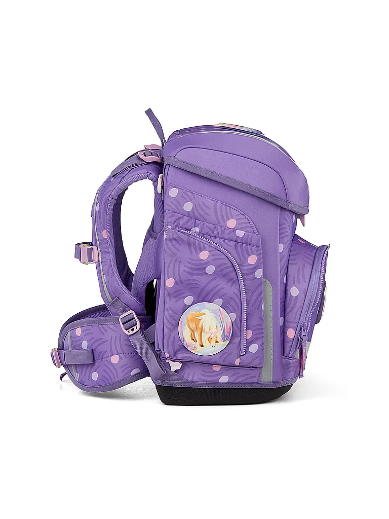 ERGOBAG | Schultaschen Set 5tlg CUBO | Lila
