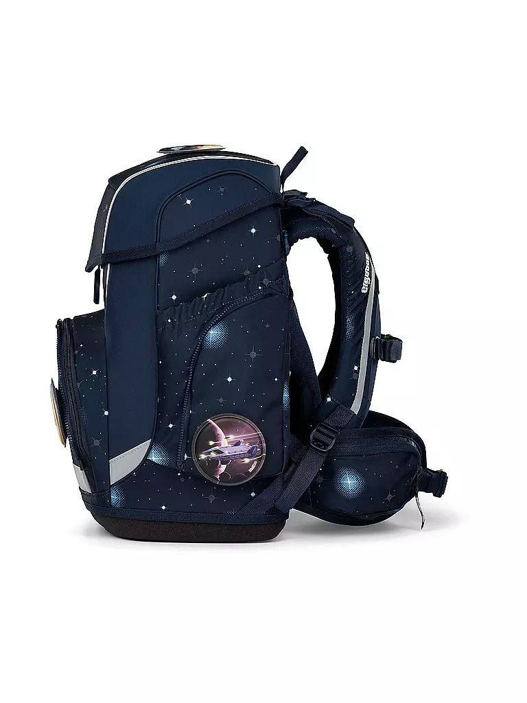 ERGOBAG | Schultaschen Set 5tlg CUBO | dunkelblau