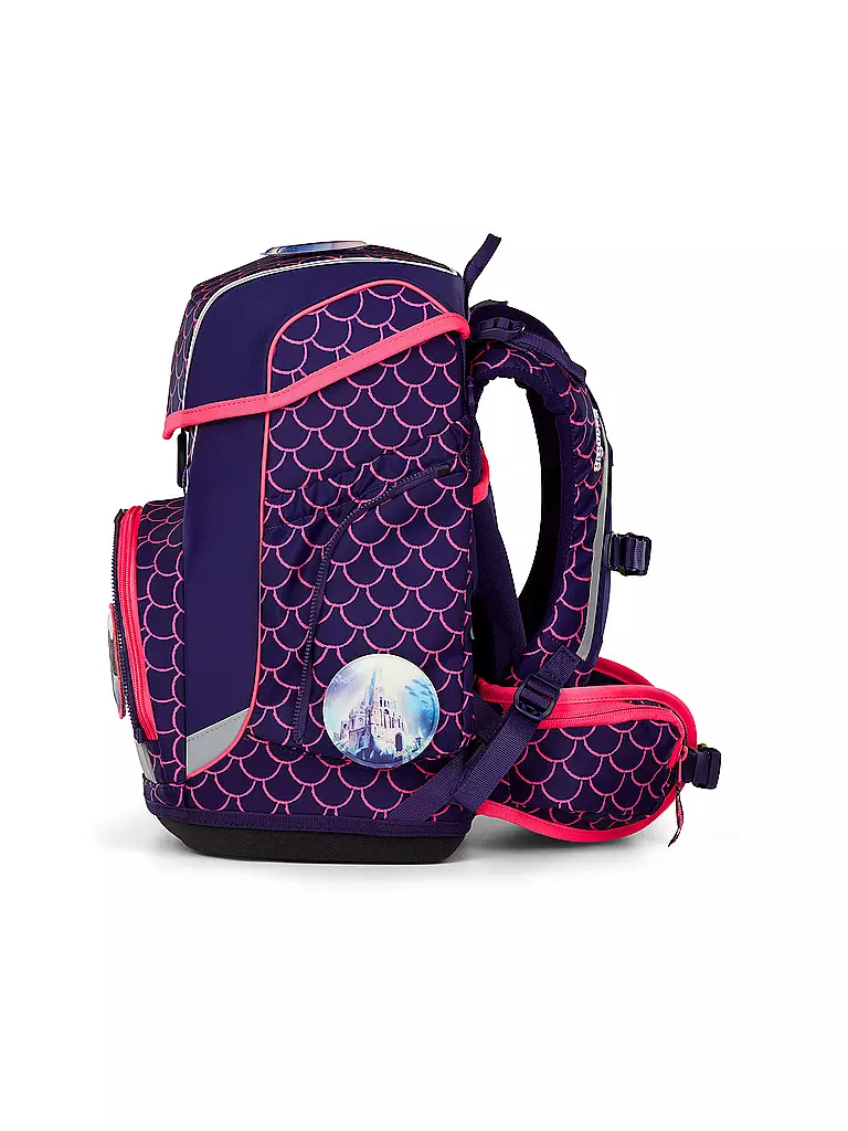ERGOBAG | Schultaschen Set 5tlg CUBO | lila
