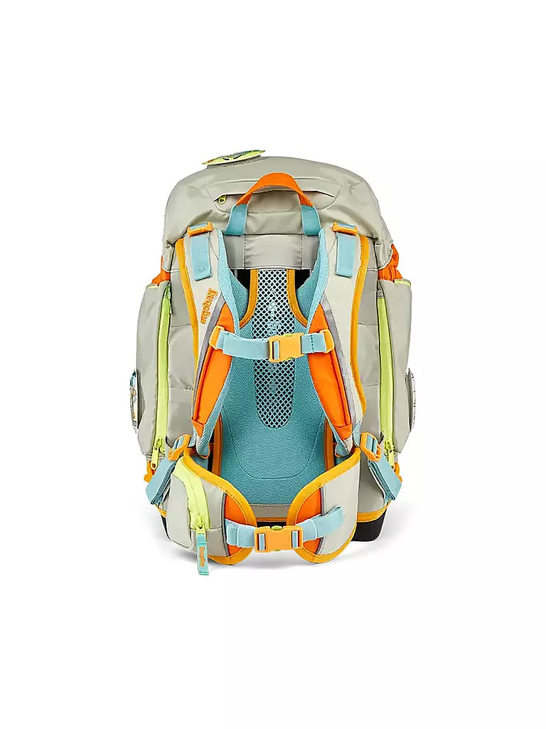 ERGOBAG | Schultaschen Set 5tlg Pack Stadt Bärwohner | hellgrau