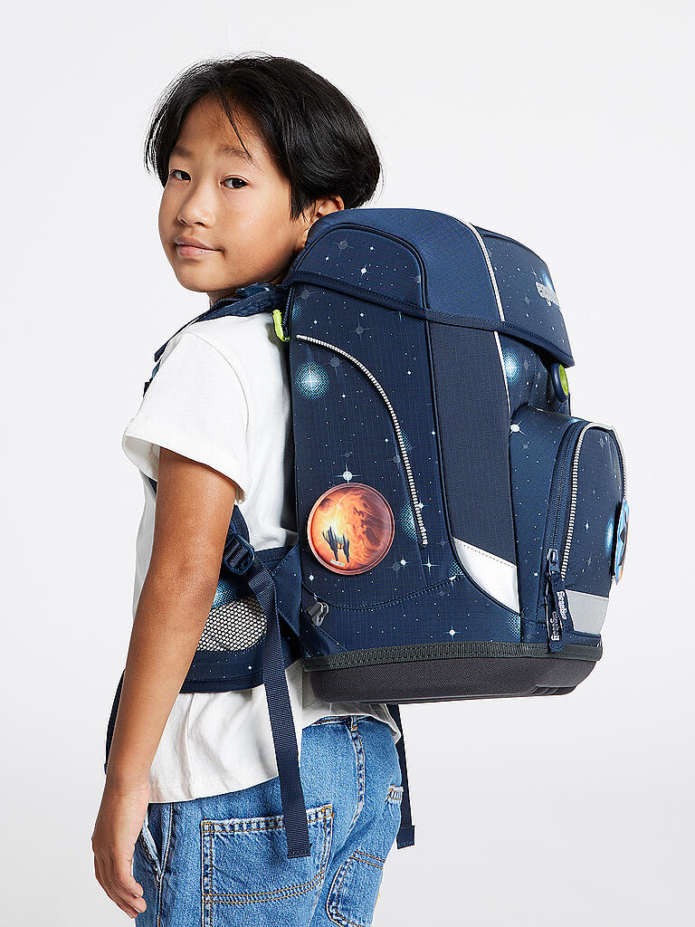 ERGOBAG | Schultaschen Set 5tlg. Cubo Light KoBärnikus Glow | blau