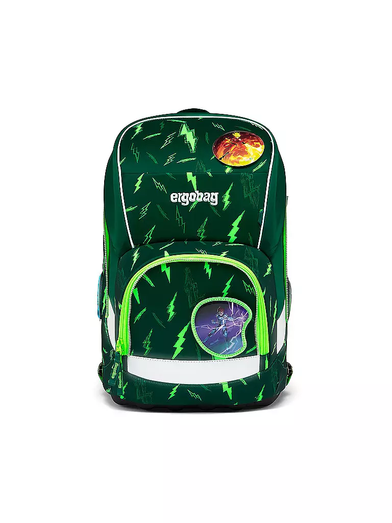 ERGOBAG | Schultaschen Set 6-tlg. Wide - Bärtastisch | grün