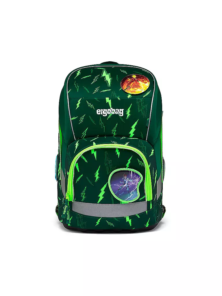 ERGOBAG | Schultaschen Set 6-tlg. Wide - Bärtastisch | grün