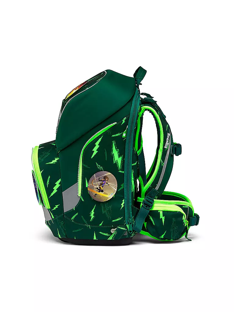 ERGOBAG | Schultaschen Set 6-tlg. Wide - Bärtastisch | grün