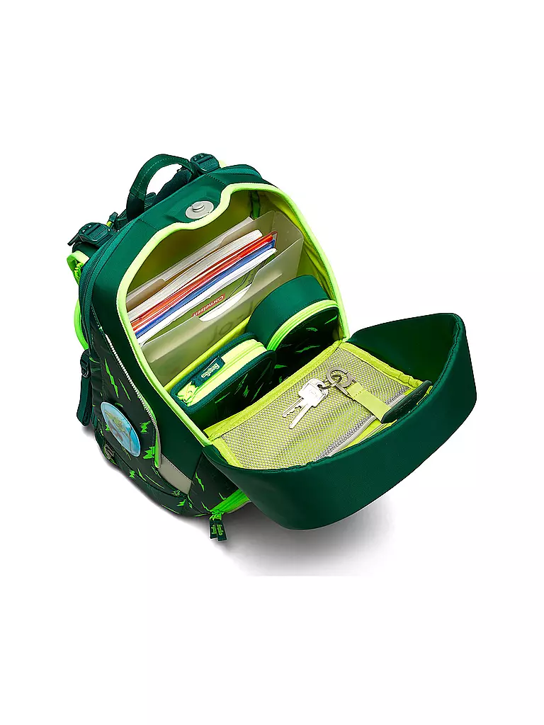 ERGOBAG | Schultaschen Set 6-tlg. Wide - Bärtastisch | grün