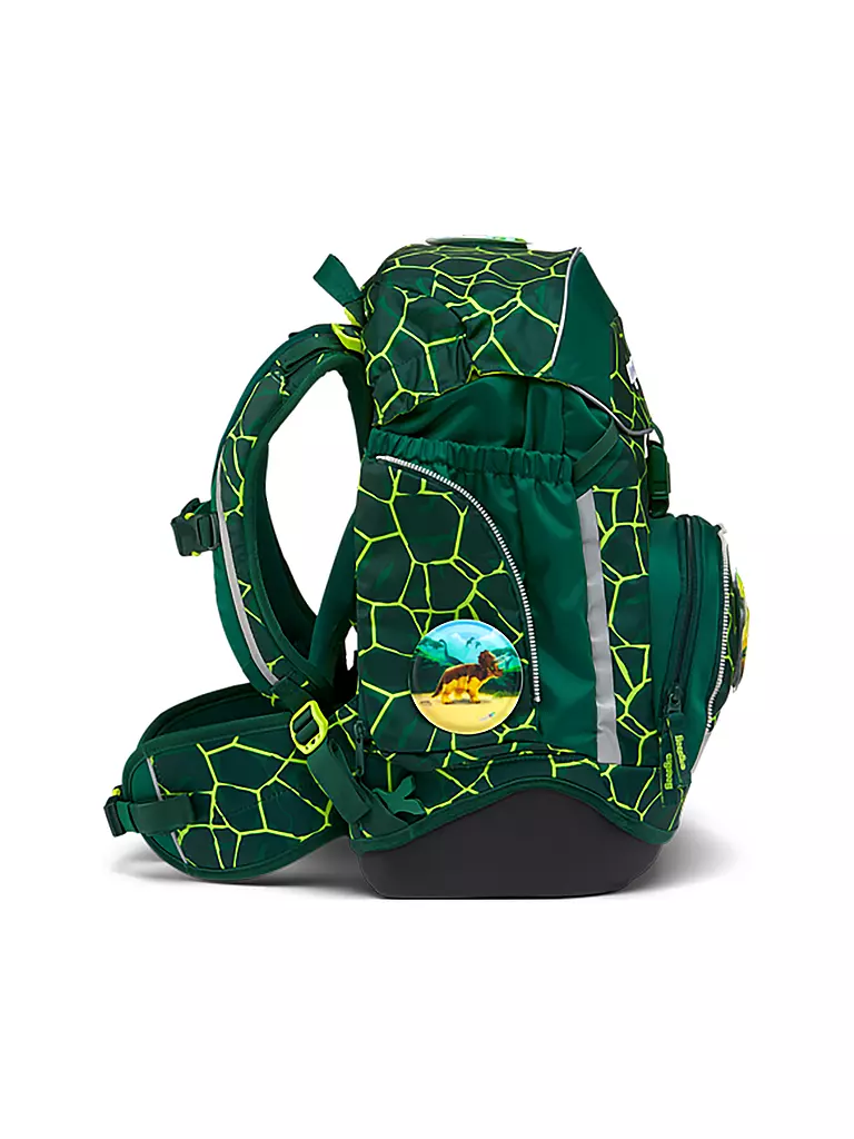 ERGOBAG | Schultaschen Set 6tlg PACK - BärRex | koralle